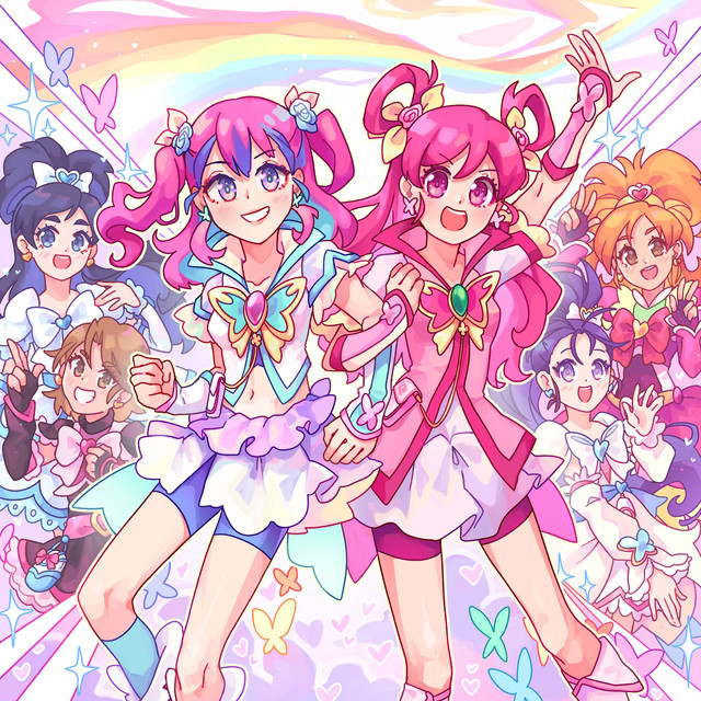 Pretty Cure Flashback cover
