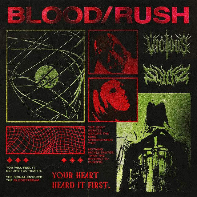 BLOOD/RUSH cover