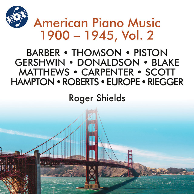 American Piano Music 1900-1945, Vol. 2 cover art