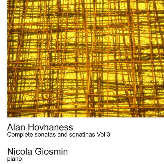 Hovhaness: Complete Sonatas and Sonatinas Vol.3 cover art