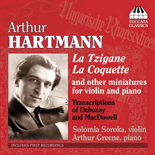 Cover art for Solomia Soroka — Hartmann, A.: Chamber Music for Violin and Piano