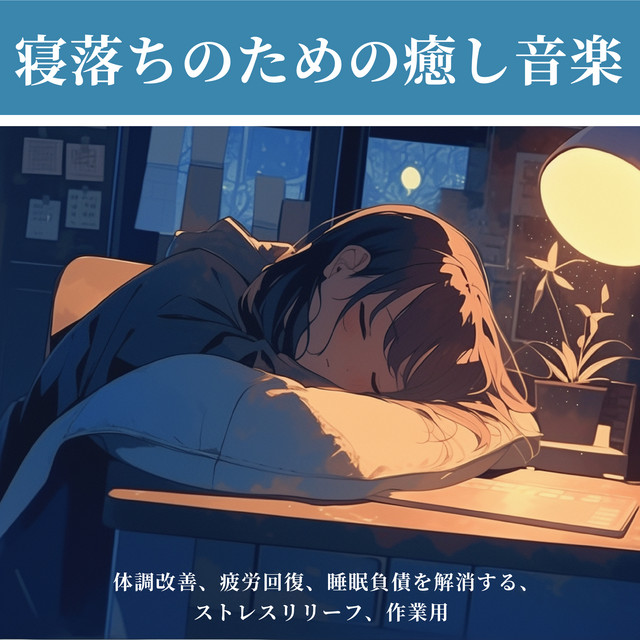 Relaxing music for falling asleep - Improve your physical condition, recover from fatigue, eliminate sleep debt, stress relief, for work cover art
