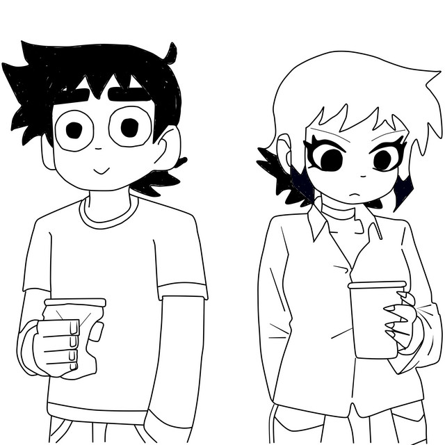 Scott Pilgrim cover art