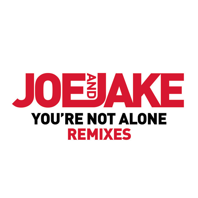 You're Not Alone (Cahill Club Mix) cover