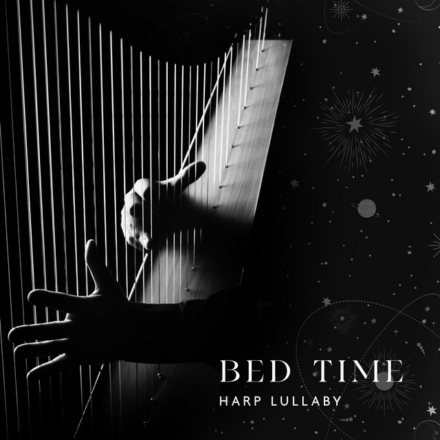 Bed Time Meditation Music for Relaxation, Fall a Sleep Easy, Harp Lullaby cover art
