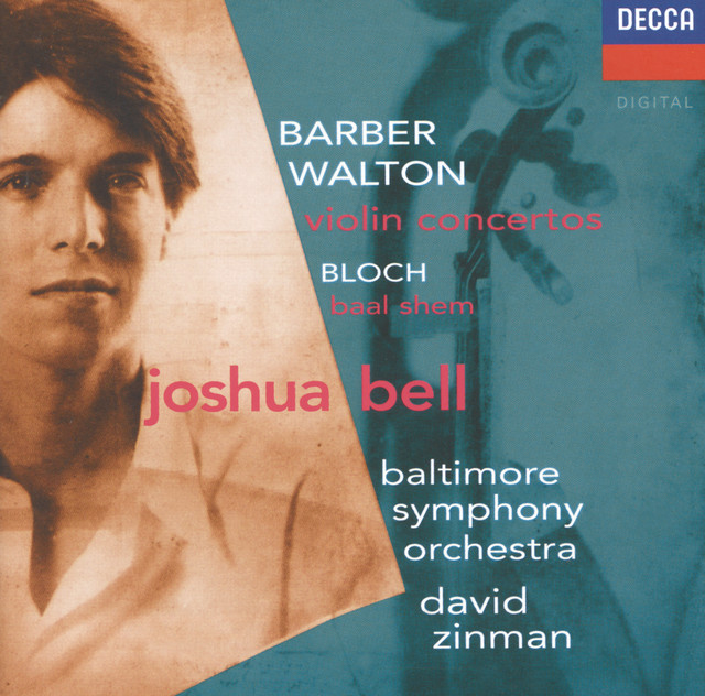 Barber & Walton: Violin Concertos – Bloch: Baal Shem