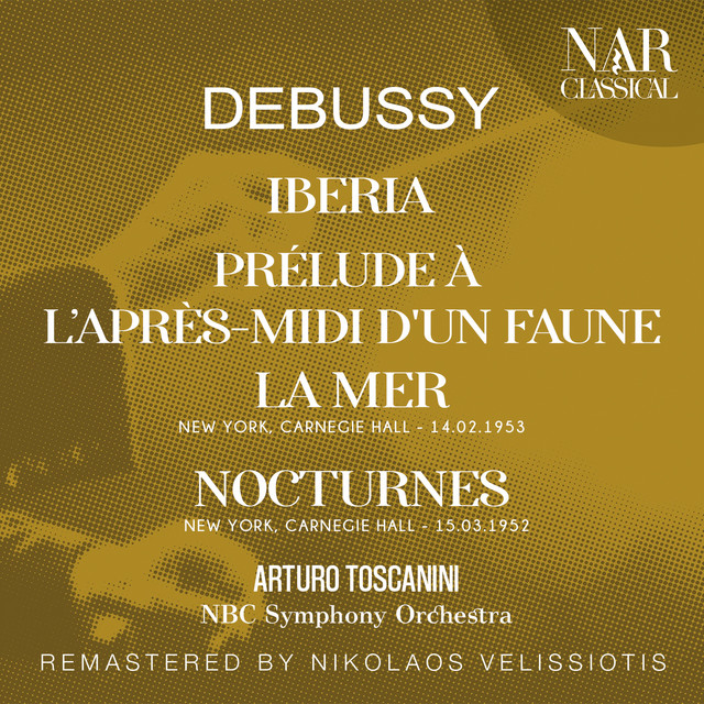 DEBUSSY: IBERIA; PRÉLUDE À L'APRÈS-MIDI D'UN FAUNE; LA MER; NOCTURNES; cover art