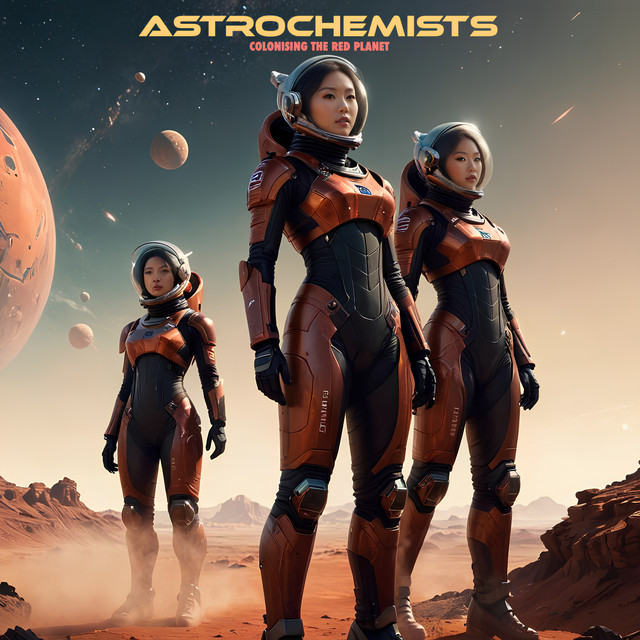 Colonising the Red Planet cover art