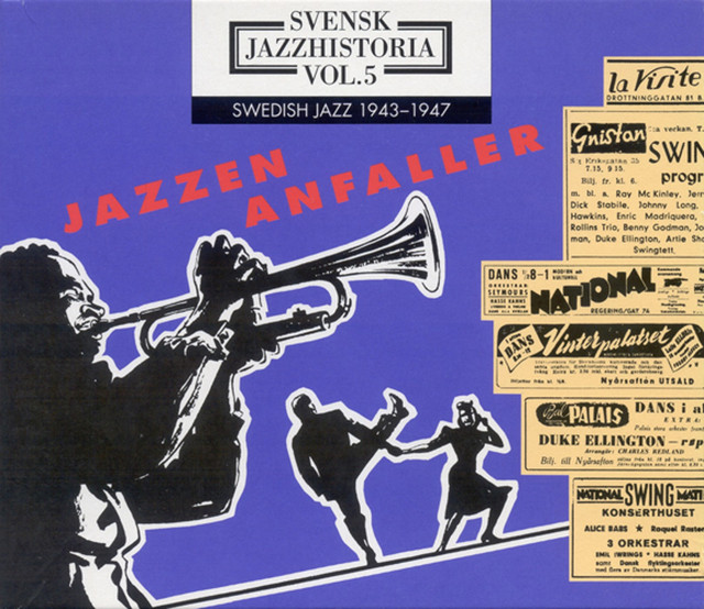 Svensk jazzhistoria vol. 5 (1943-1947) - Jazzen anfaller cover art