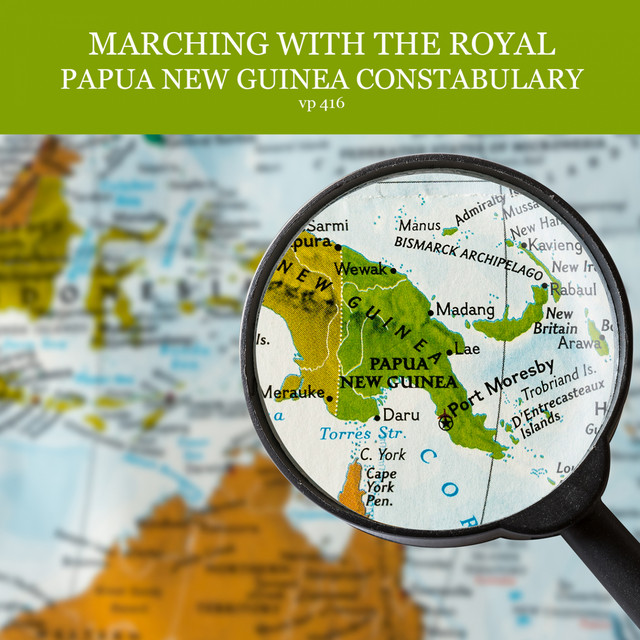 Marching With The Royal Papua New Guinea Constabulary cover art