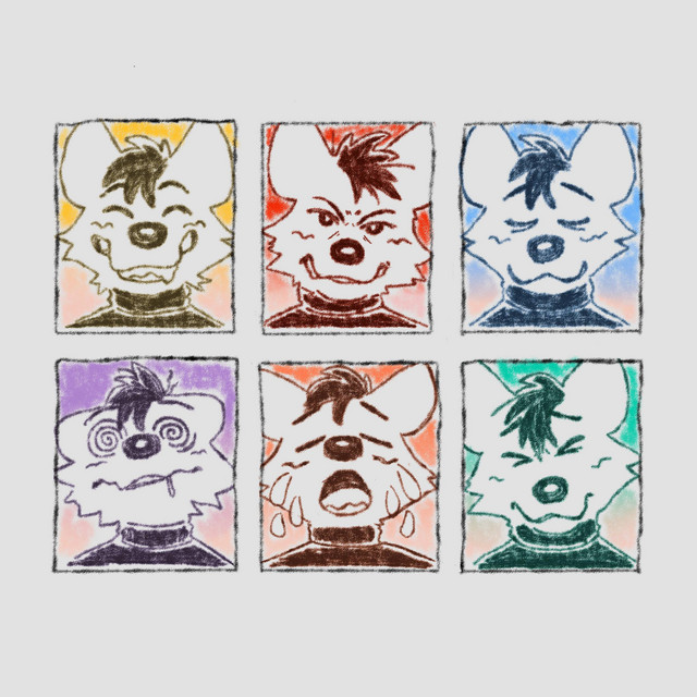 all these faces cover art