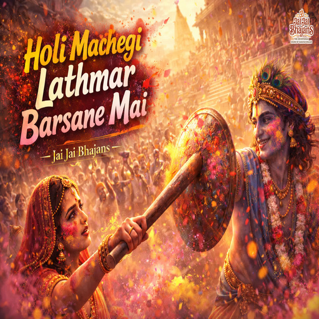 Cover art: Holi Machegi Lathmar Barsane Mai — Jai Jai Bhajans