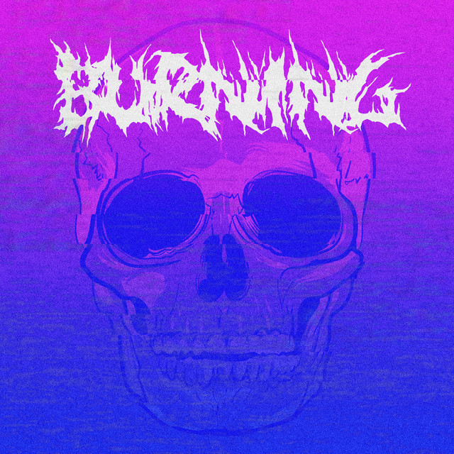 Burning cover art