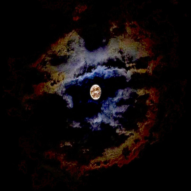 Exhausted (Staring At The Moon 2)