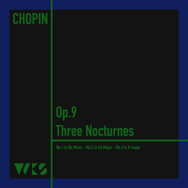 Chopin, Three Nocturnes Op.9 cover art