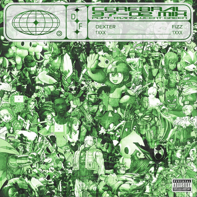 Cerebral 97-02 MIX: PDPT Translucent Green cover art