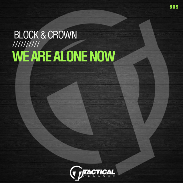 We Are Alone Now album art