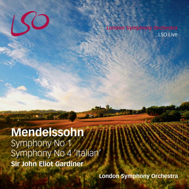 Mendelssohn: Symphony No. 1, Symphony No. 4 'Italian' cover art