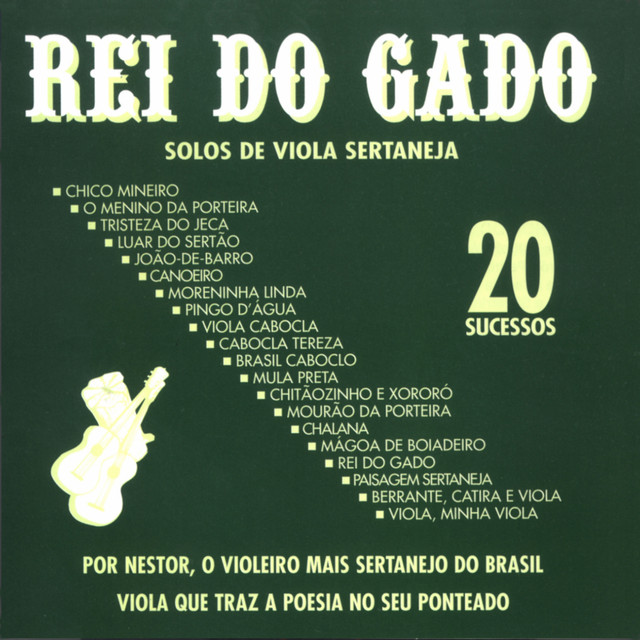 Rei do Gado: Solos de Viola Caipira (20 Sucessos) cover art