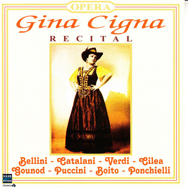 Gina Cigna Recital cover art