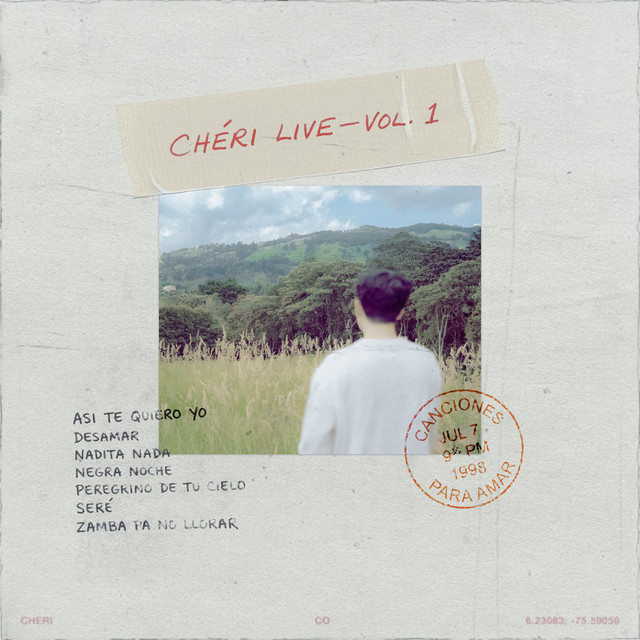 CHÉRI LIVE, VOL. 1 (Live) cover art