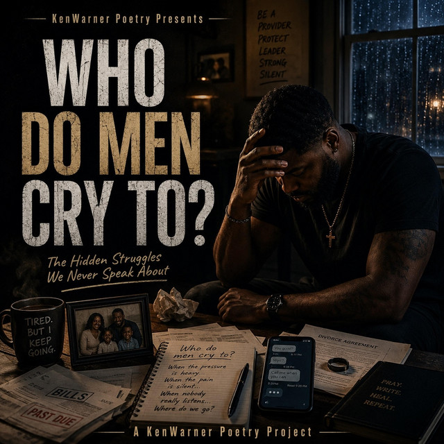 KenWarner Poetry Presents : Who Do Men Cry To cover art