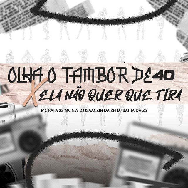 OLHA O TAMBOR DE 40 x ELA NÃO QUER QUE TIRA