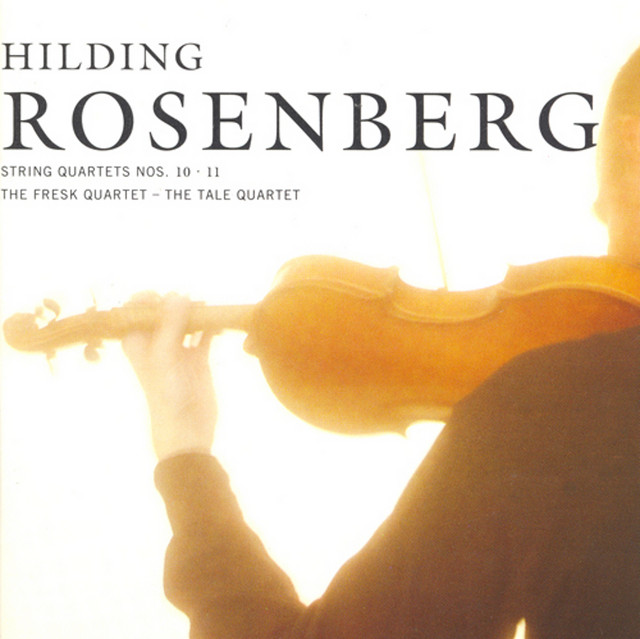 Rosenberg: String Quartets Nos. 10 and 11 cover art