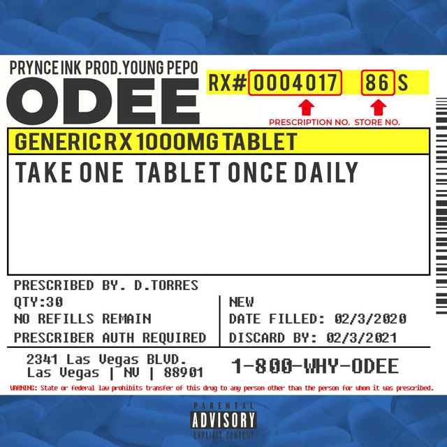 Odee - Single by Prynce Ink | Spotify