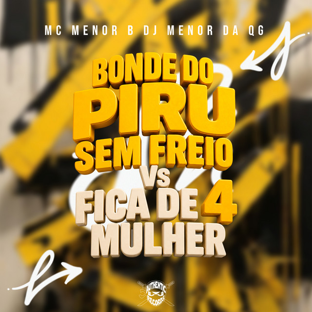 Bonde do Piru Sem Freio Vs Fica de 4 Mulher