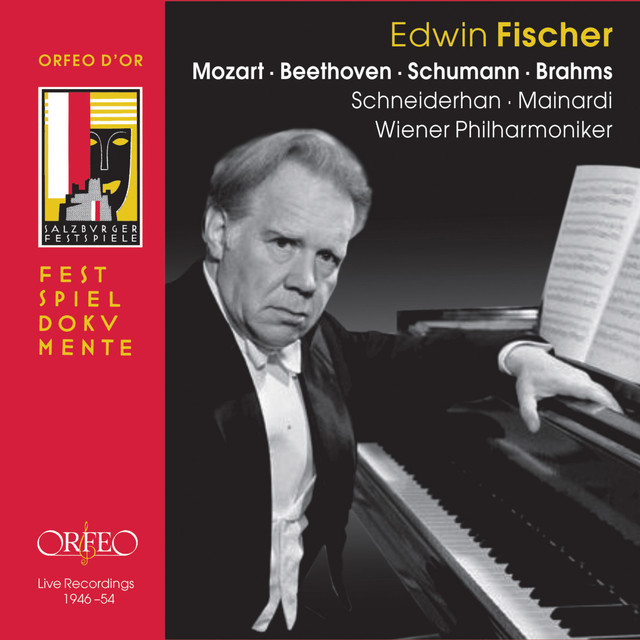 Mozart, Beethoven, Schumann & Brahms: Works for Piano cover art