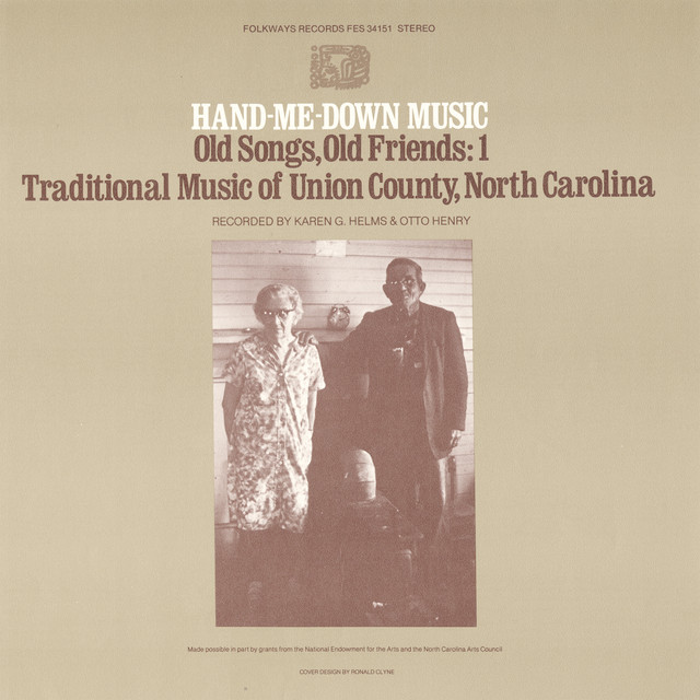 Hand-Me-Down Music: Old Songs, Old Friends, Vol. 1: Traditional Music of Union County, North Carolina cover