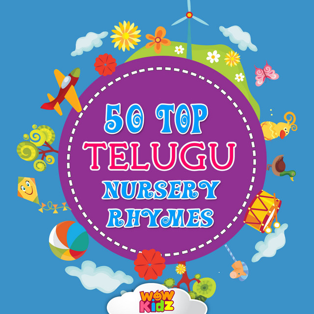50 Top Telugu Nursery Rhymes cover art