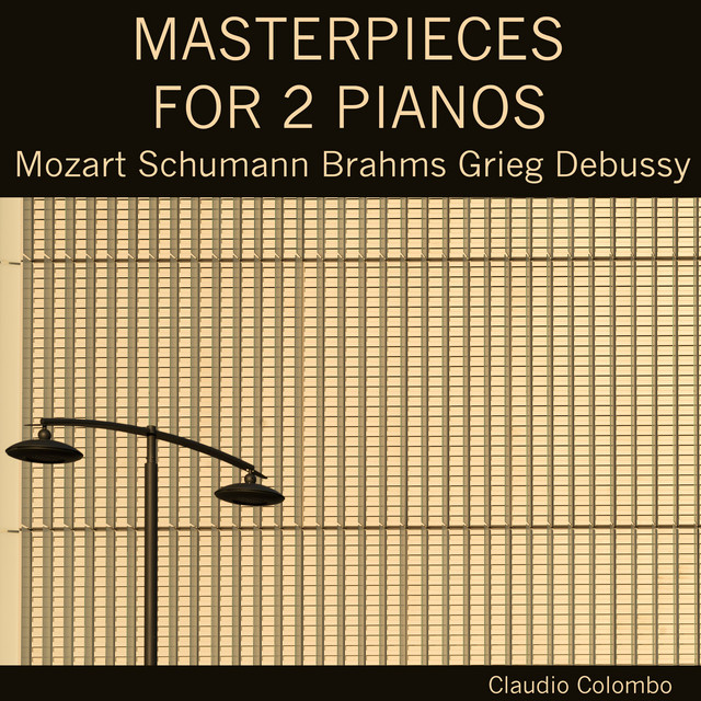 Masterpieces for 2 Pianos cover art