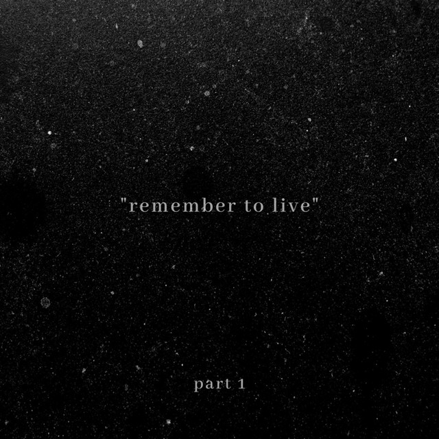 Remember to Live, Pt. 1 cover art