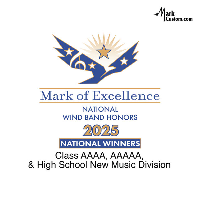 2025 Mark of Excellence: National Band Honors Class AAAA cover