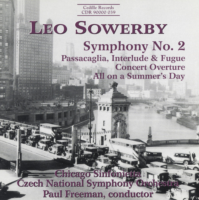 Sowerby: Symphony No. 2 / Concert Overture / All On A Summer's Day cover art