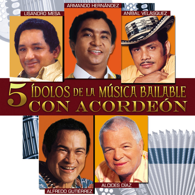 5 Ídolos de la Música Bailable Con Acordeón