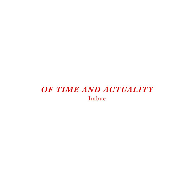 Of Time and Actuality cover art