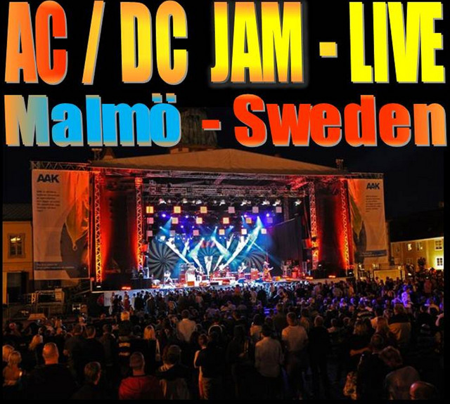 AC/DC Jam Live - Malmö Sweden cover art