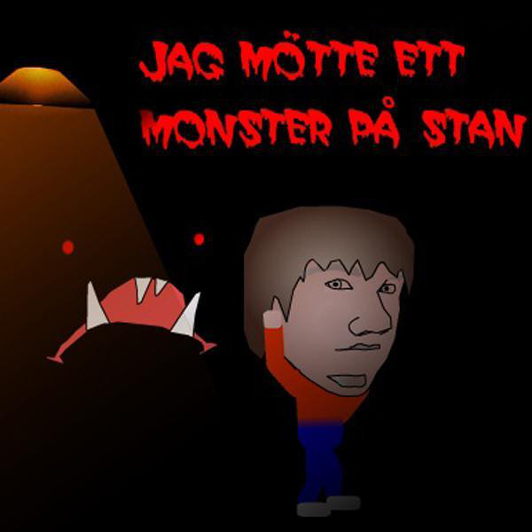 Monstret tar dig - Extra cover art