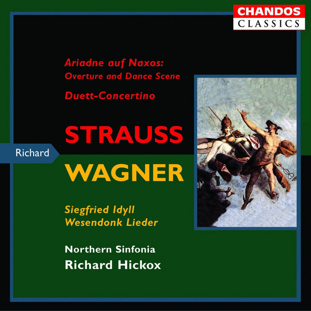 Strauss: Overture and Dance, Duett-Concertino - Wagner: Wesendonk Lieder, Siegried Idyll & Träume cover