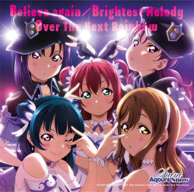 Believe again/Brightest Melody/Over The Next Rainbow cover art