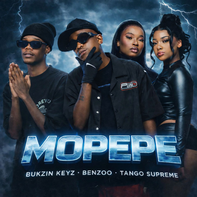 Album cover for Mopepe by Bukzin Keyz