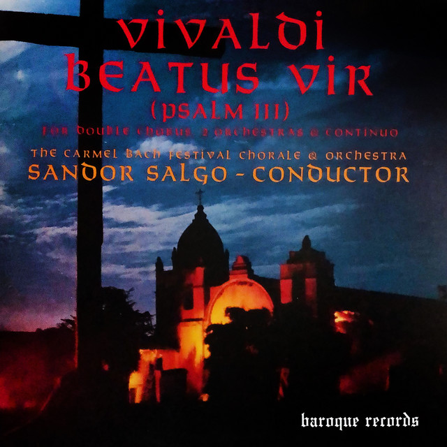 Vivaldi: Beatus vir, RV 598 cover art