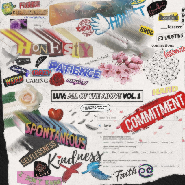 Luv: ALL OF THE ABOVE, Vol. 1 cover art