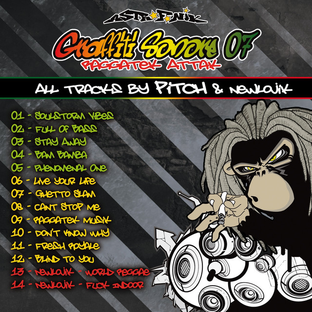 Graffiti sonore, vol. 7 (Raggatek Attak) cover art