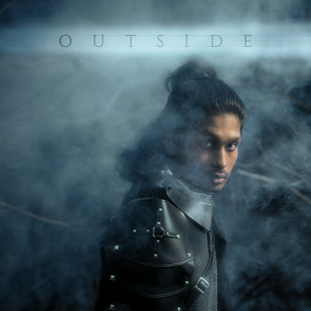Outside