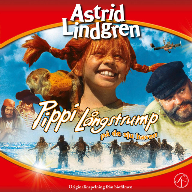 Pippi Långstrump på de sju haven cover art