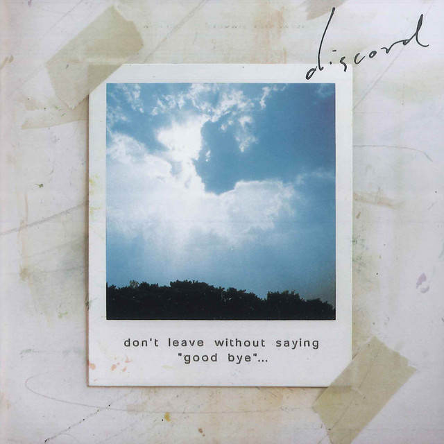 don't leave without sating "good-bye"... cover art